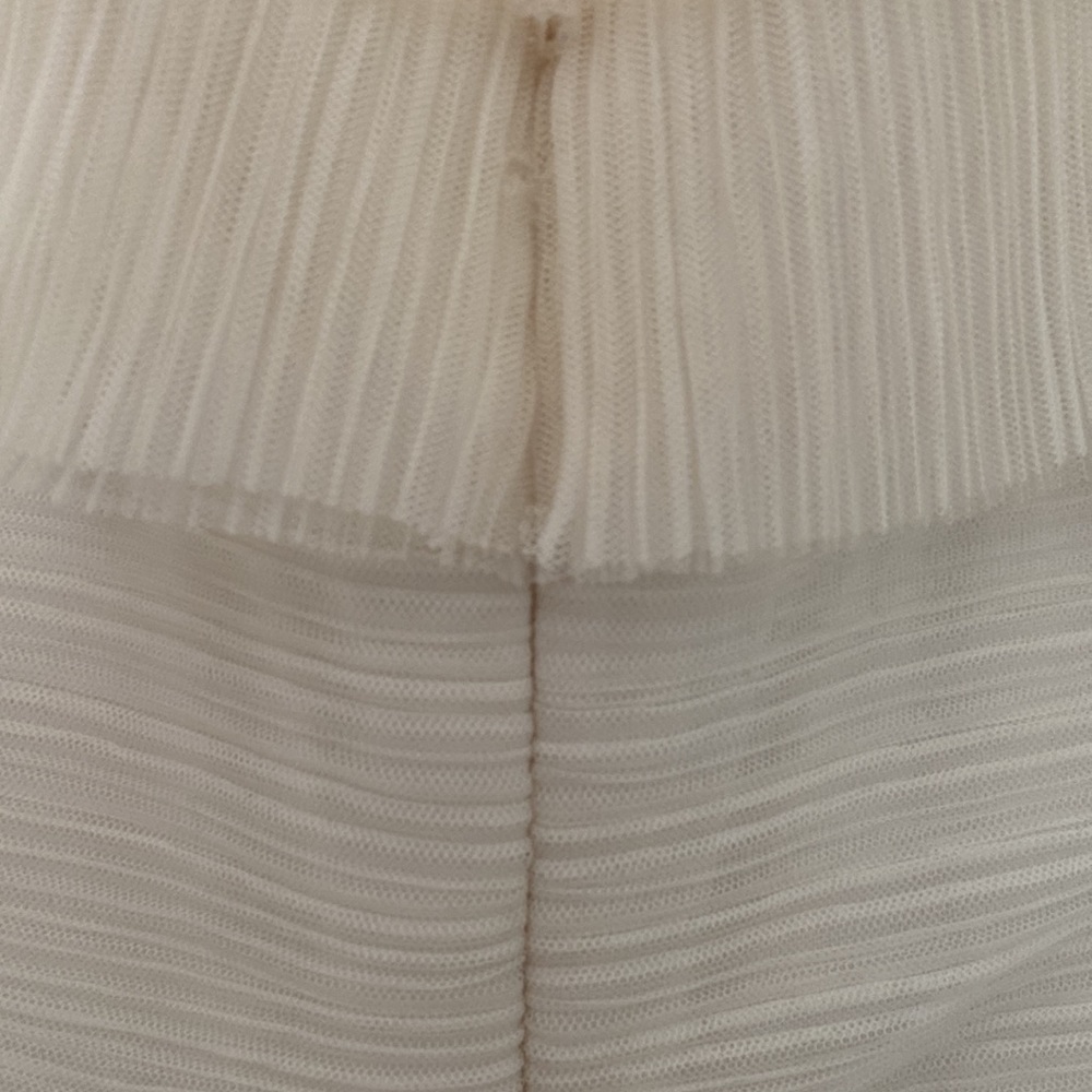White Ruffle Dress - Picture 3 of 4